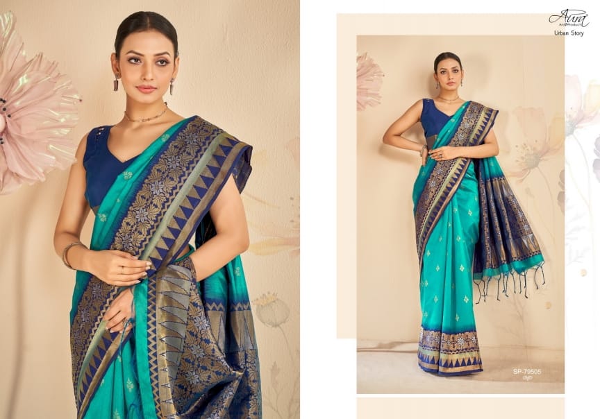 Urban Story By Aura Handloom Cotton Sarees Wholesale Clothing Suppliers In India